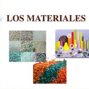 LOS MATERIALES