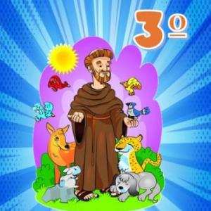 Imagen de portada del videojuego educativo: Juego Franciscano 3º, de la temática Religión