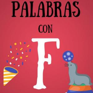 Palabras con F