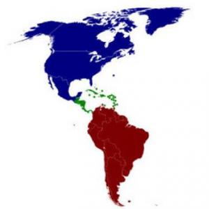 América: División geográfica