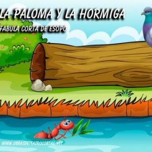 La paloma y la hormiga