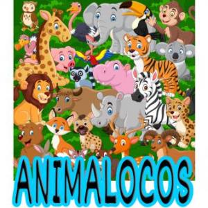 Imagen de portada del videojuego educativo: ANIMALOCOS, de la temática Ciencias