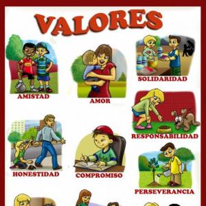 Imagen de portada del videojuego educativo: Los valores, de la temática Religión