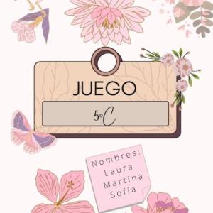 Juego de Martina  , Sofía y Laura .