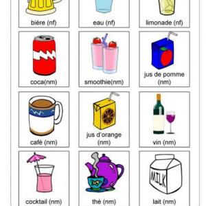 Portada del juego Les boissons – Idiomas