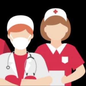 Imagen de portada del videojuego educativo: Fundamentos de Enfermería, de la temática Salud