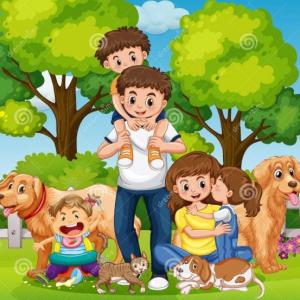 Imagen de portada del videojuego educativo: Familias , de la temática Hobbies
