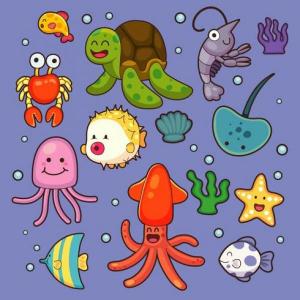 Animales marinos