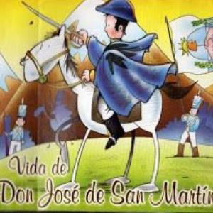 Imagen de portada del videojuego educativo: LA VIDA DE JOSE DE SAN MARTIN, de la temática Historia