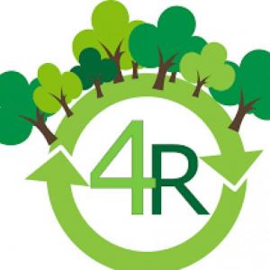 Imagen de portada del videojuego educativo: Las 4 R, de la temática Medio ambiente