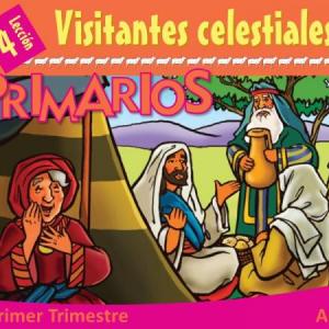 Imagen de portada del videojuego educativo: VISITANTES CELESTIALES, de la temática Religión