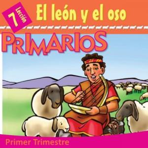 Imagen de portada del videojuego educativo: EL LEÓN Y EL OSO, de la temática Religión