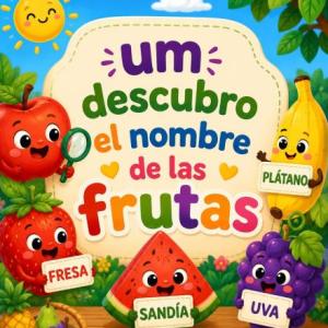 Descubro el nombre de las frutas
