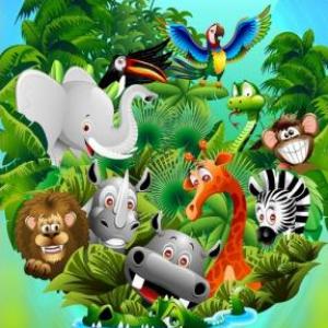 los animales salvajes