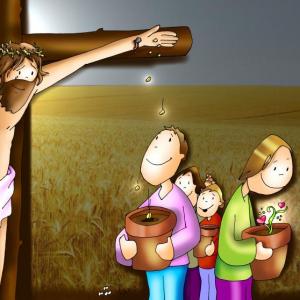 Imagen de portada del videojuego educativo: La familia del sacrificio 2, de la temática Religión