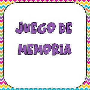¡A USAR LA MEMORIA!