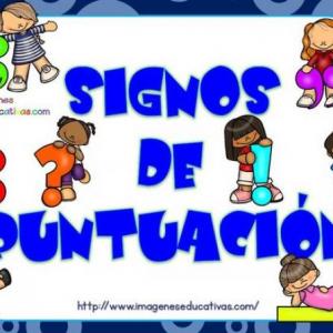 Juguemos con los signos.