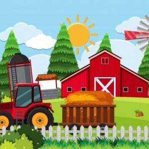 Portada del juego Farm animals – Idiomas
