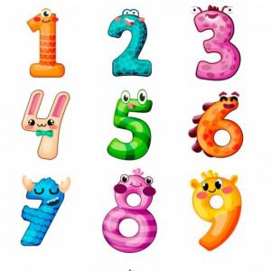 Imagen de portada del videojuego educativo: Memorama de numeros, de la temática Matemáticas