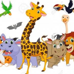 Imagen de portada del videojuego educativo: Adivina El nombre de los Animales, de la temática Biología