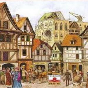 Imagen de portada del videojuego educativo: Edad Media, de la temática Historia