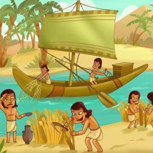 Imagen de portada del videojuego educativo: Civilizaciones Antiguas, de la temática Historia
