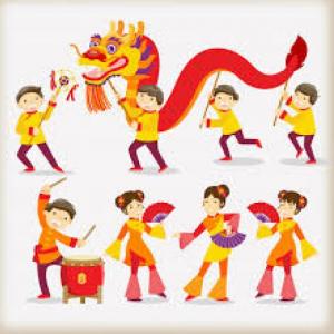 Pequeños turistas en china
