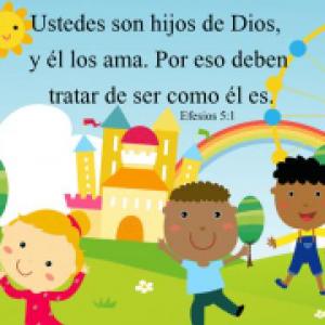 Imagen de portada del videojuego educativo: trivia de preguntas del amor de Dios, de la temática Religión
