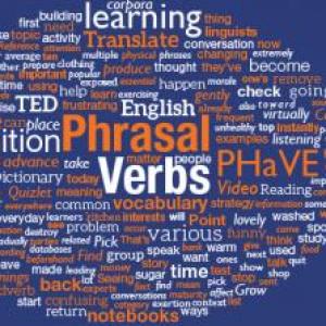 Portada del juego pharsal verbs – Idiomas