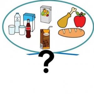 Imagen de portada del videojuego educativo: ADIVINA, ADIVINADOR, DE DONDE VIENEN LOS ALIMENTOS, de la temática Alimentación