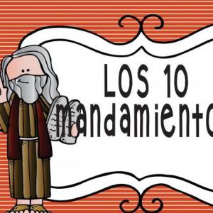 LOS 10 MANDAMIENTOS