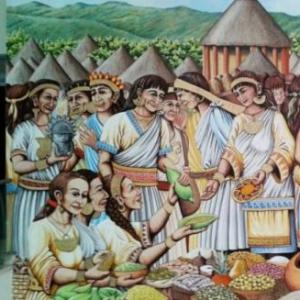 Imagen de portada del videojuego educativo: los muiscas, de la temática Historia