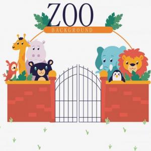 Animales del Zoológico, Jardín de Niños