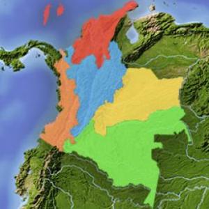 Regiones de Colombia