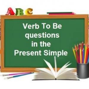 Verb To Be questions in the Present Simple