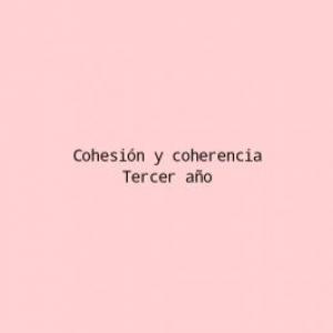 Coherencia y cohesión