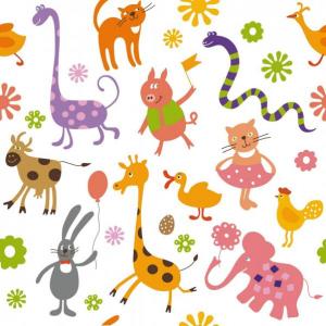 Imagen de portada del videojuego educativo: Juego de animales, de la temática Ocio