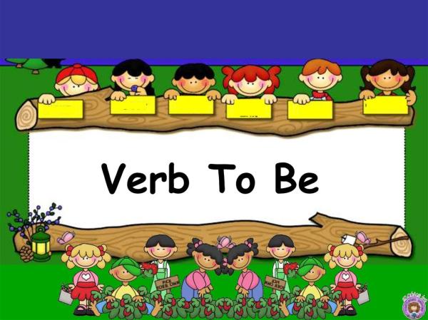 Verb To Be Present