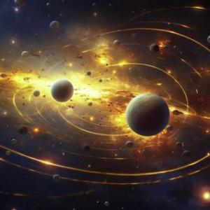 Imagen de portada del videojuego educativo: Sistema Solar, de la temática Astronomía