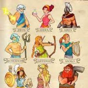 LOS DIOSES Y TITANES
