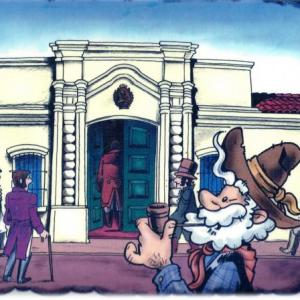 Imagen de portada del videojuego educativo: DON JULIO, CAMINO A LA INDEPENDENCIA, de la temática Historia