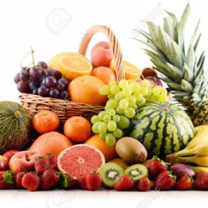 Encuentra los nombres de las frutas.