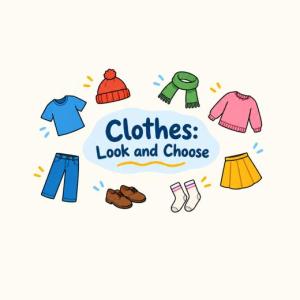 Portada del juego Clothes: Look and Choose – Lengua