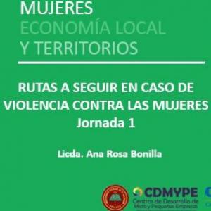 Rutas a seguir en caso de violencia contra las mujeres