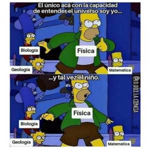 No es el karma, es la tercera ley de Newton