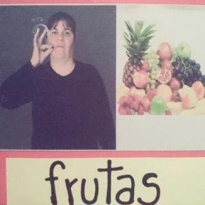 Juego de memoria de las fruta