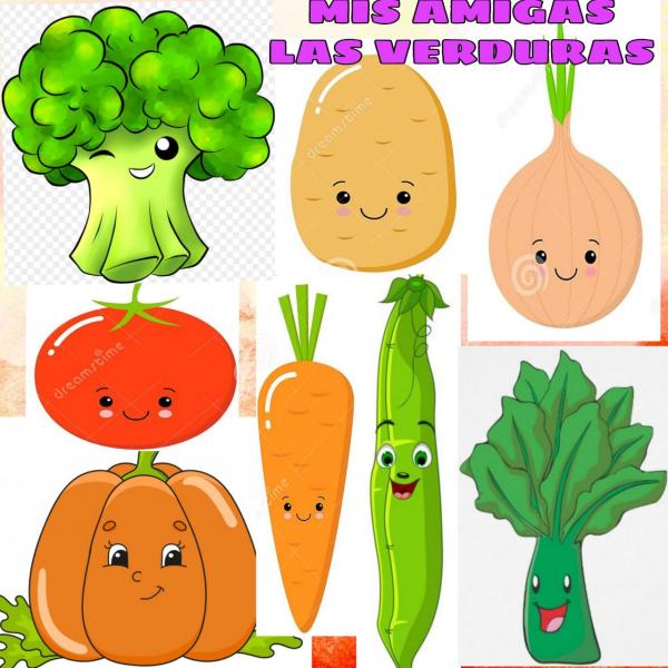 Juego de memoria, Verduras!