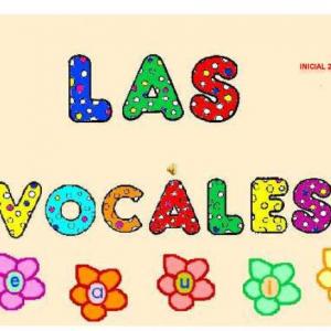 Imagen de portada del videojuego educativo: memorice Vocales, de la temática Literatura