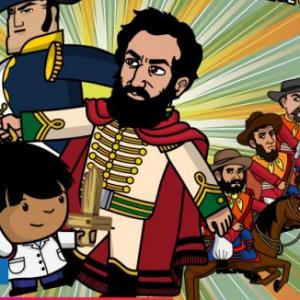 Imagen de portada del videojuego educativo: Recordando a Martín Miguel de Güemes, de la temática Historia