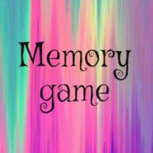 Memory game!